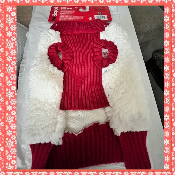 🎄NWT🎄Dog Holiday Winter Sweater🎄XS/S🎄 - Picture 2 of 6